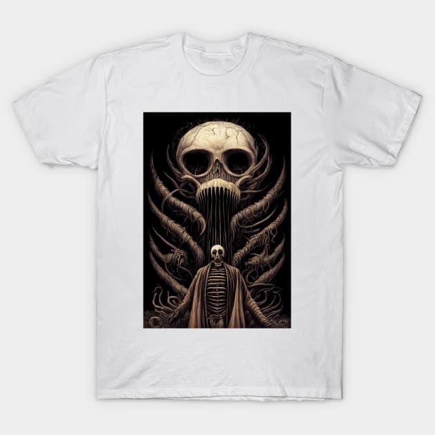 The Bone Domain T-Shirt by phxartisans